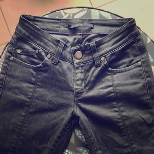 Victoria Beckham faded black jeans